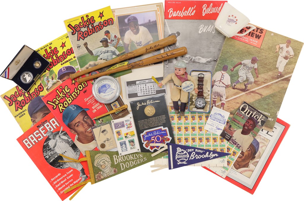 - Brooklyn Dodgers Vintage Memorabilia Collection with Rare Items (35)