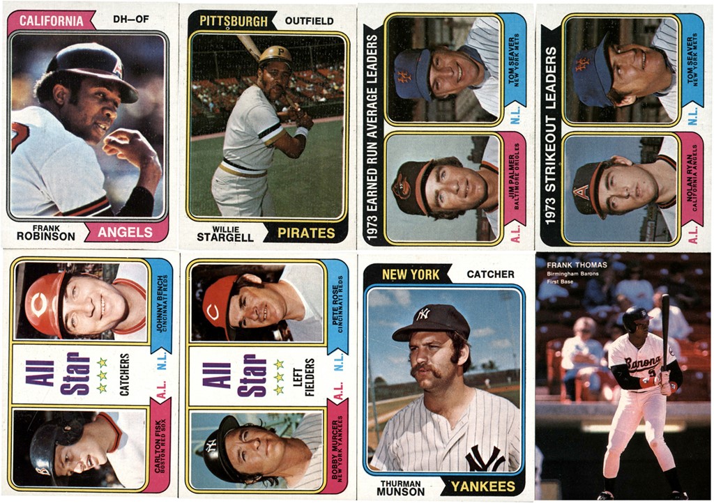 1974 Topps Baseball Card Hoard with Extras (3,858)