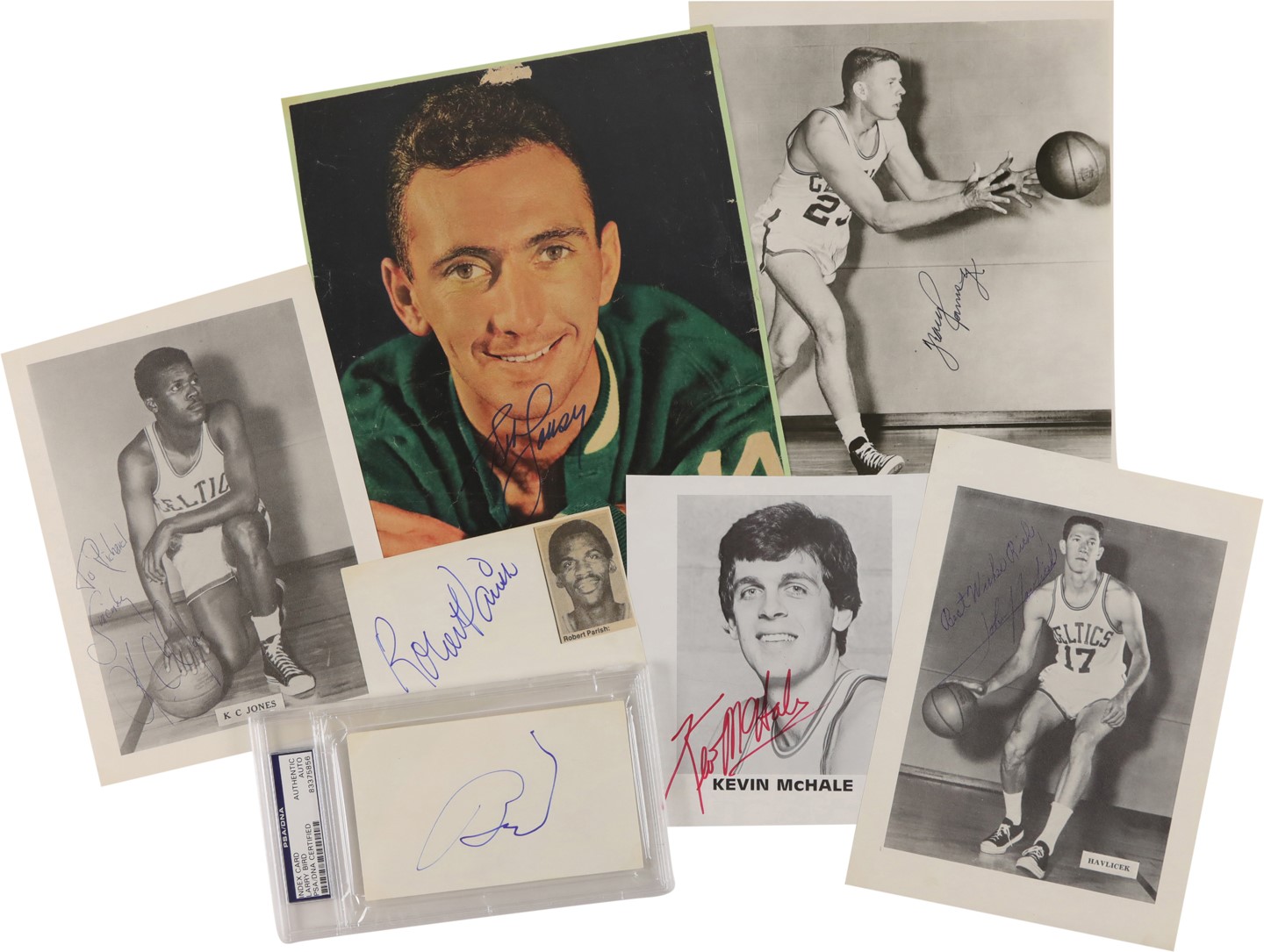 Boston Celtics Autograph Archive (85+)