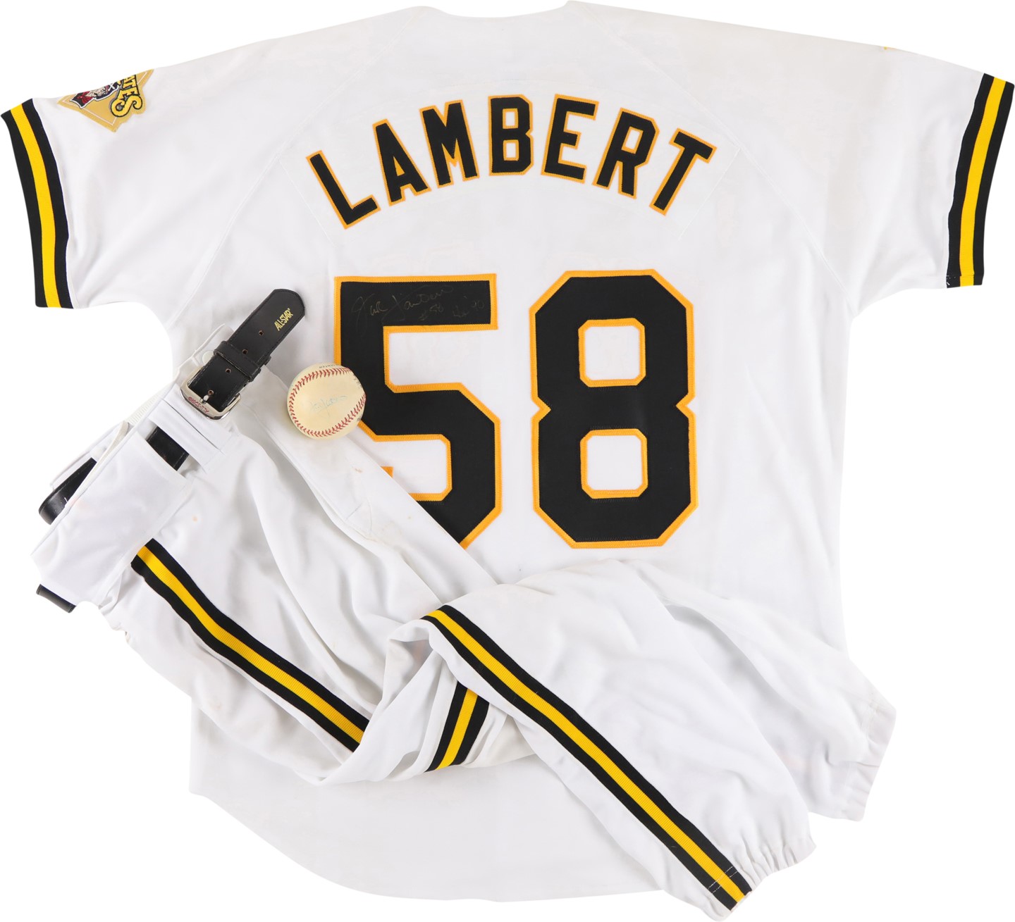 The Jack Lambert Collection - 1994 Jack Lambert Pittsburgh Pirates Home Run Derby Uniform