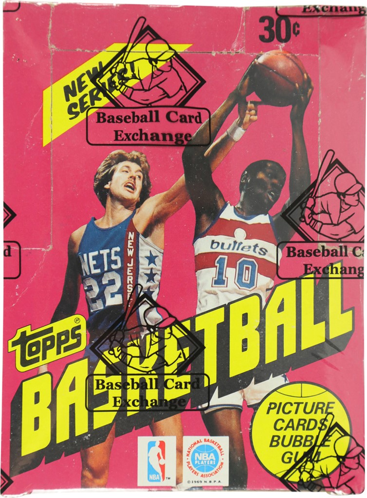 - 1981-1982 Topps Basketball Unopened Wax Box (BBCE)