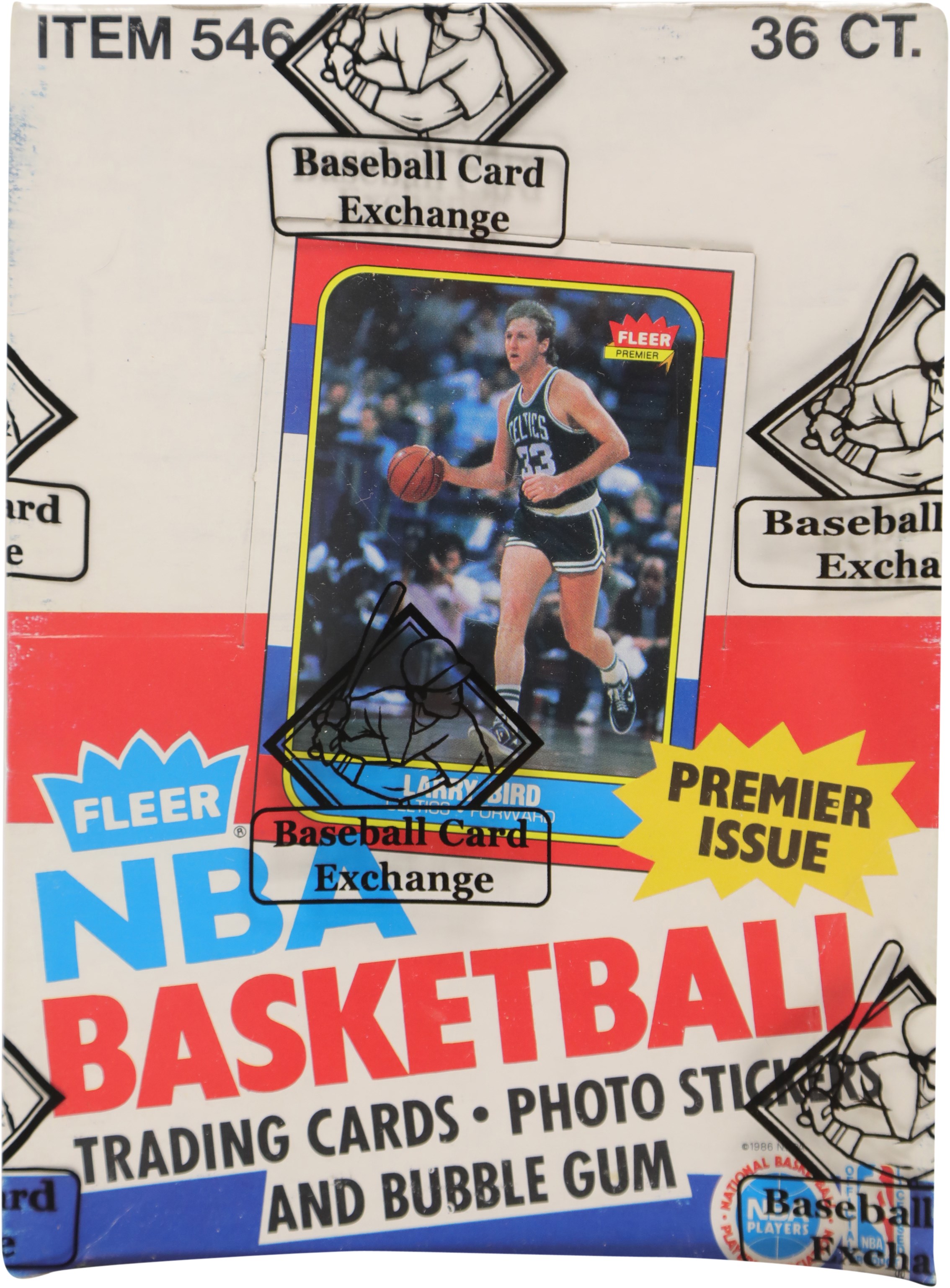 Basketball Cards - 1986-87 Fleer Basketball Unopened Wax Box-36 Packs (BBCE)