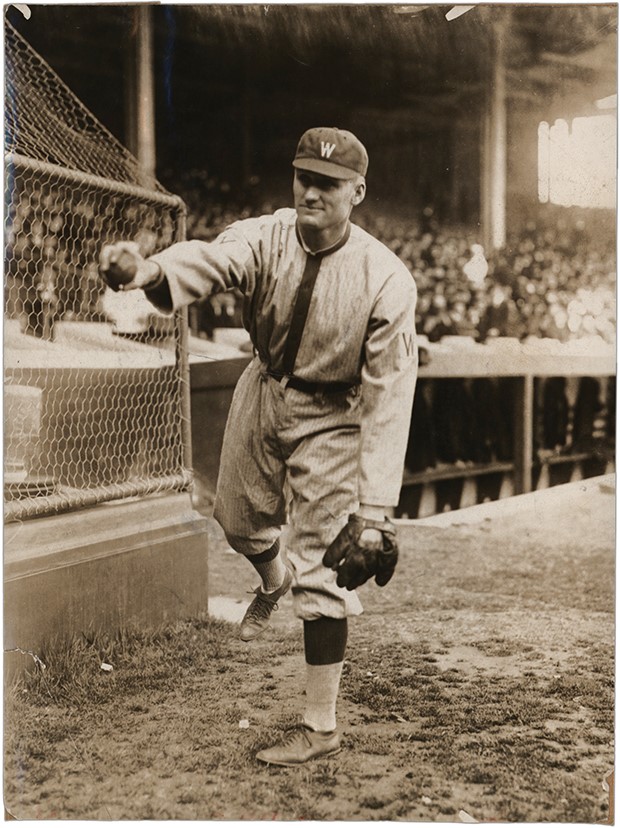The Brown Brothers Collection - Beautiful Walter Johnson Photograph