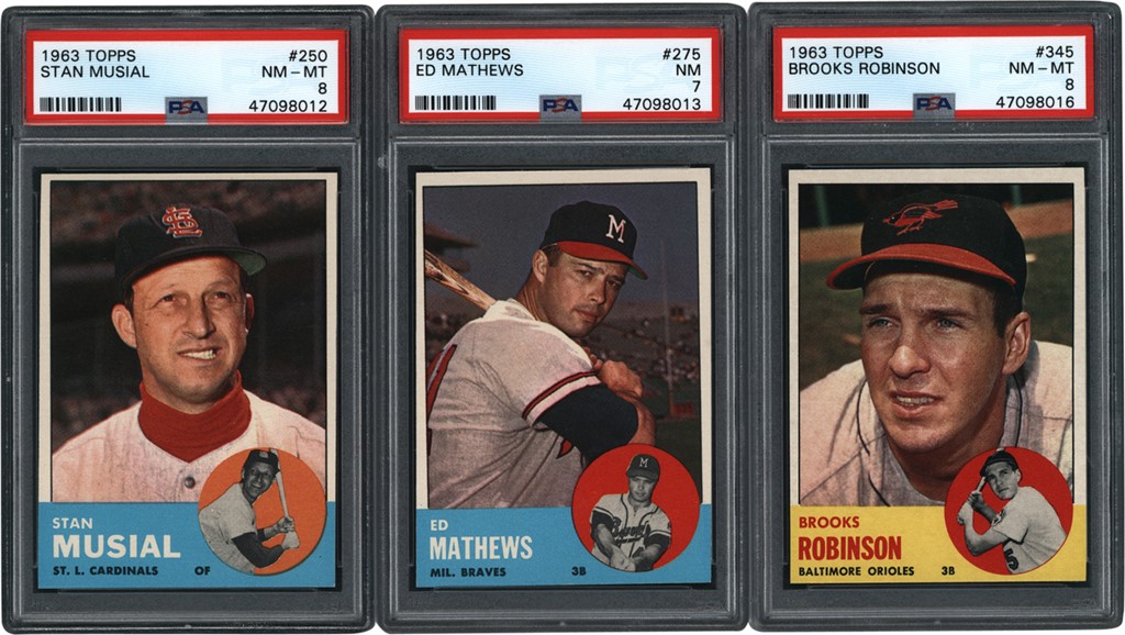 - 1963 Topps High Grade Collection with Vending Box