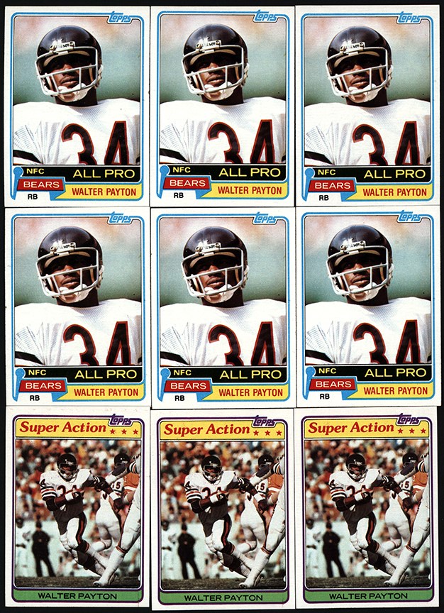 - 1981-85 Topps Football High Grade Hall of Famer, Rookie and Star Collection (132)