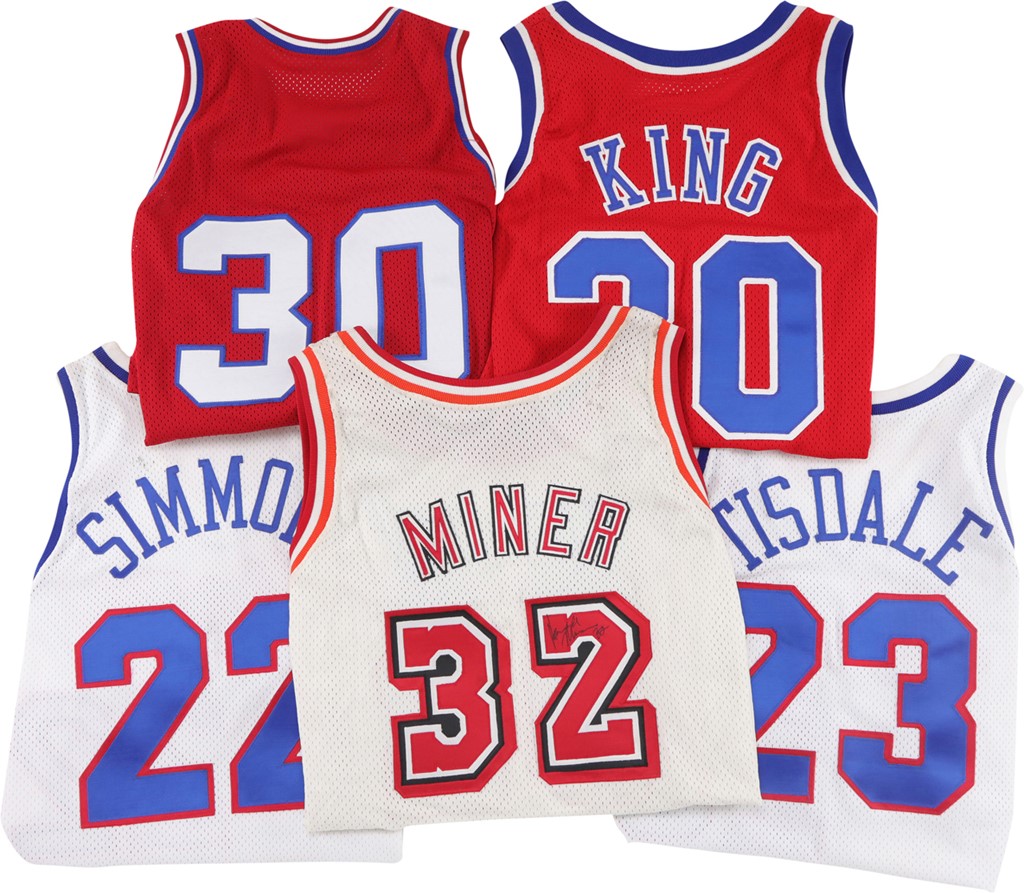 - NBA Game Worn and Issued Jersey Lot (5)