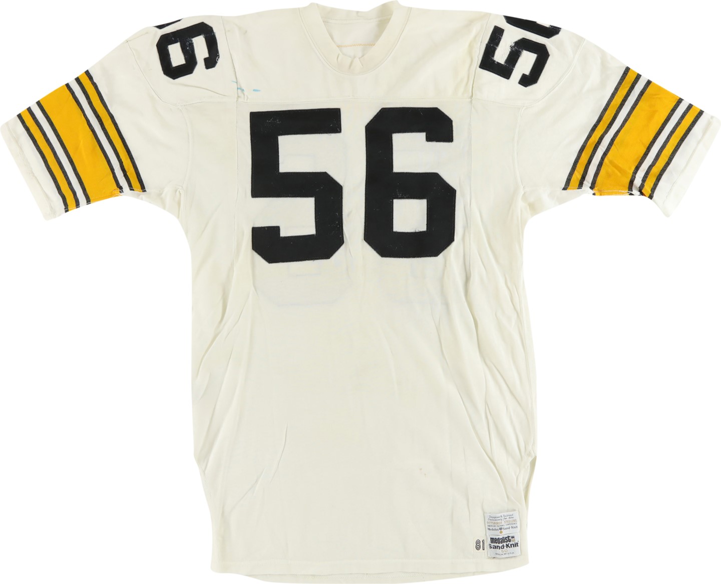 The Pittsburgh Steelers Game Worn Jersey Archive - 1981 Robin Cole Pittsburgh Steelers Game Worn Jersey