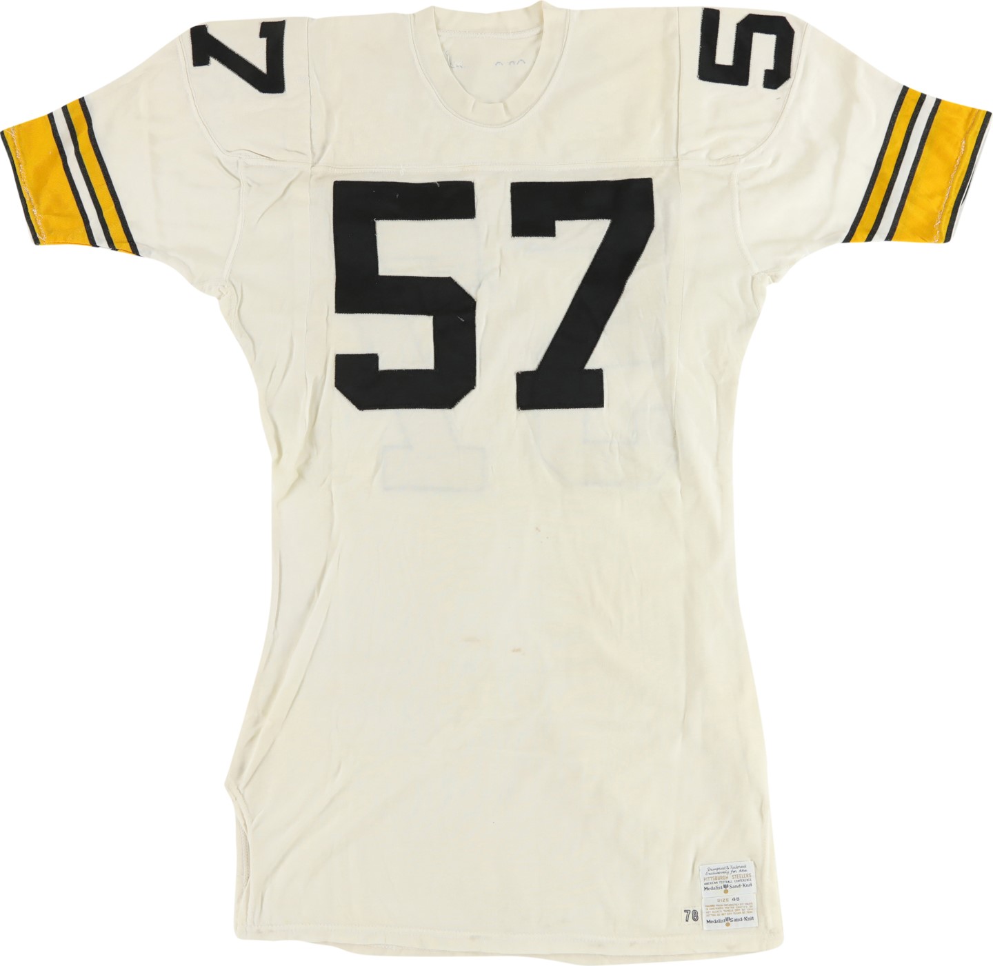 The Pittsburgh Steelers Game Worn Jersey Archive - 1978 Sam Davis Pittsburgh Steelers Game Worn Jersey