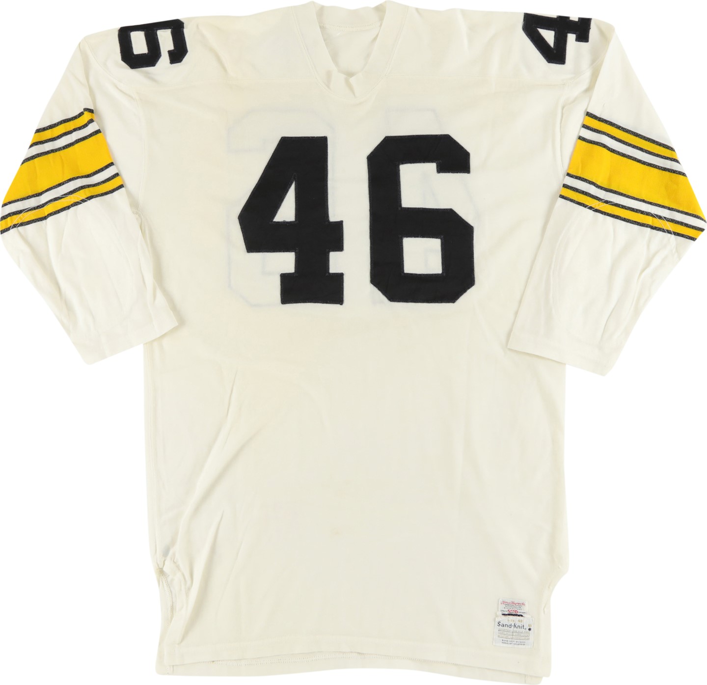 Circa 1980s #46 Blank Pittsburgh Steelers Game Worn Jersey