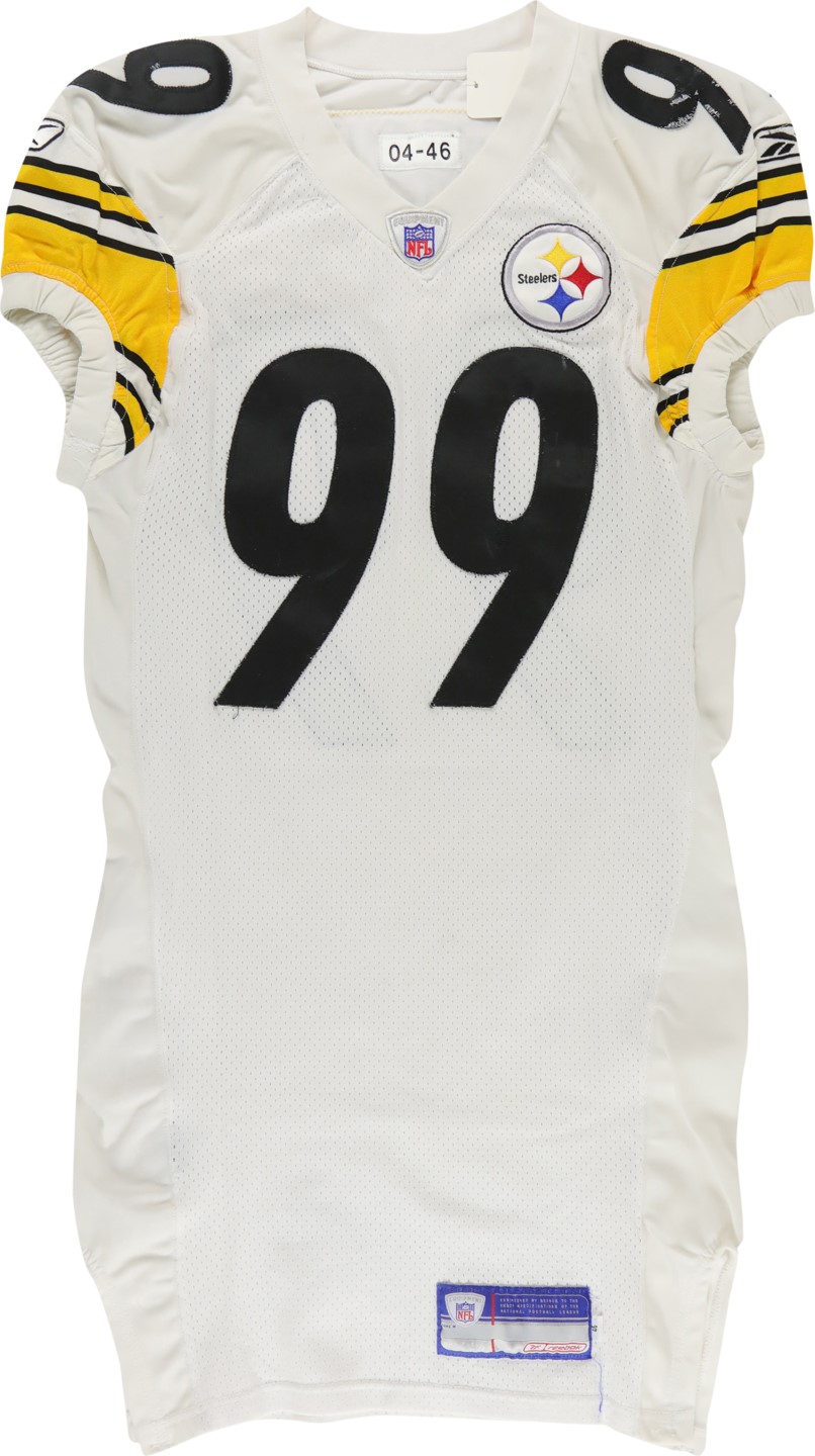 2004 Brett Keisel Game Worn Pittsburgh Steelers Jersey