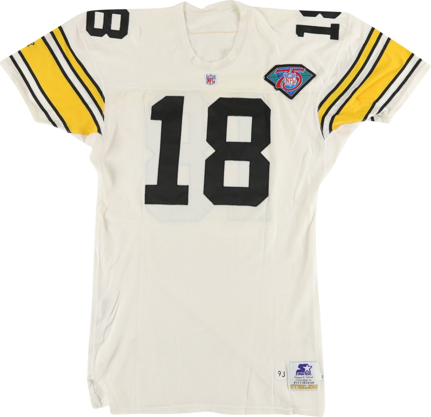 The Pittsburgh Steelers Game Worn Jersey Archive - 1994 Mike Tomczak Game Worn Pittsburgh Steelers Jersey