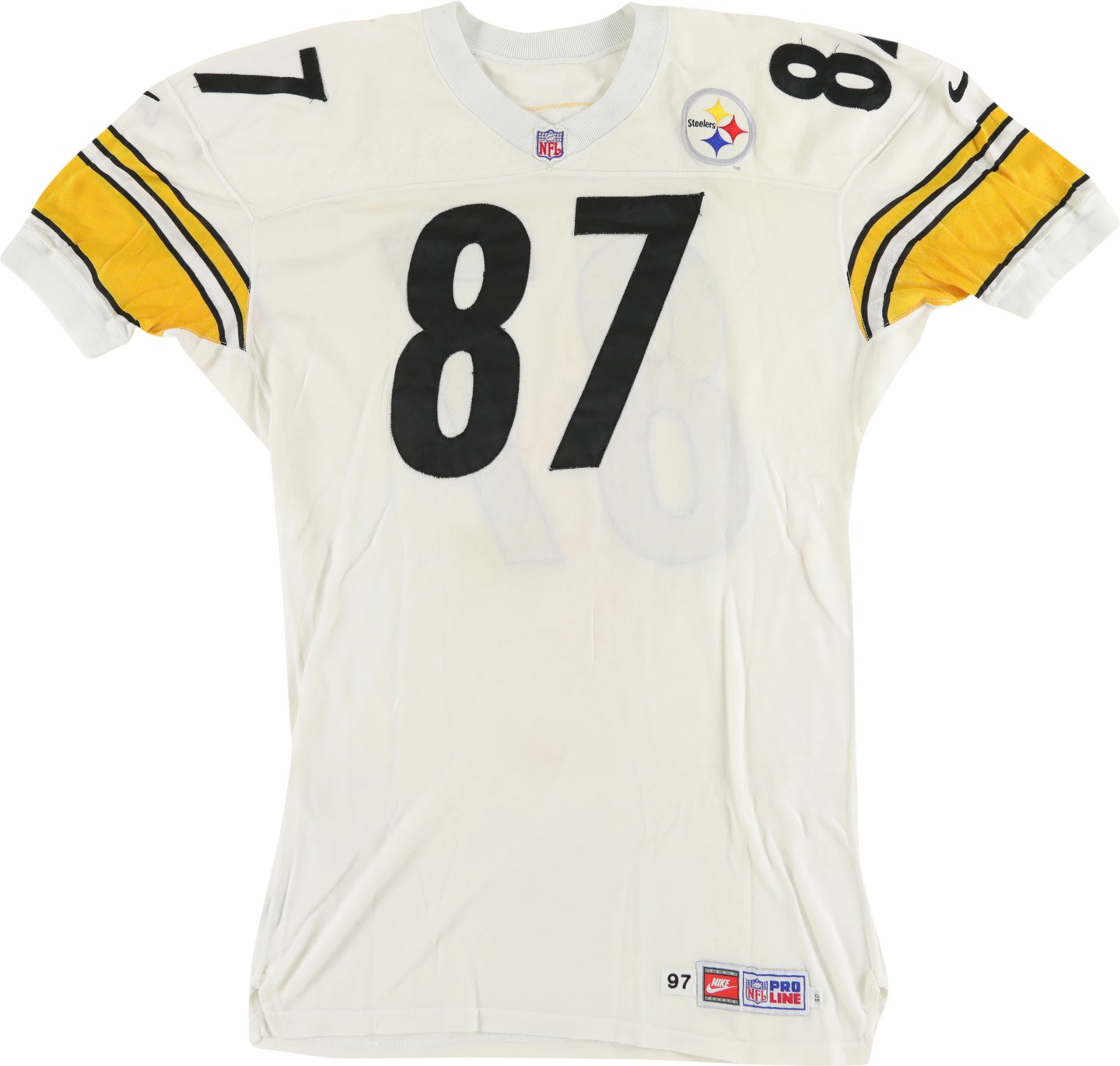 The Pittsburgh Steelers Game Worn Jersey Archive - 1997 Mark Bruener Game Worn Pittsburgh Steelers Jersey