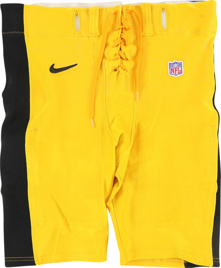 The Pittsburgh Steelers Game Worn Jersey Archive - 1998 Jason Gildon Game Worn Pittsburgh Steelers Pants