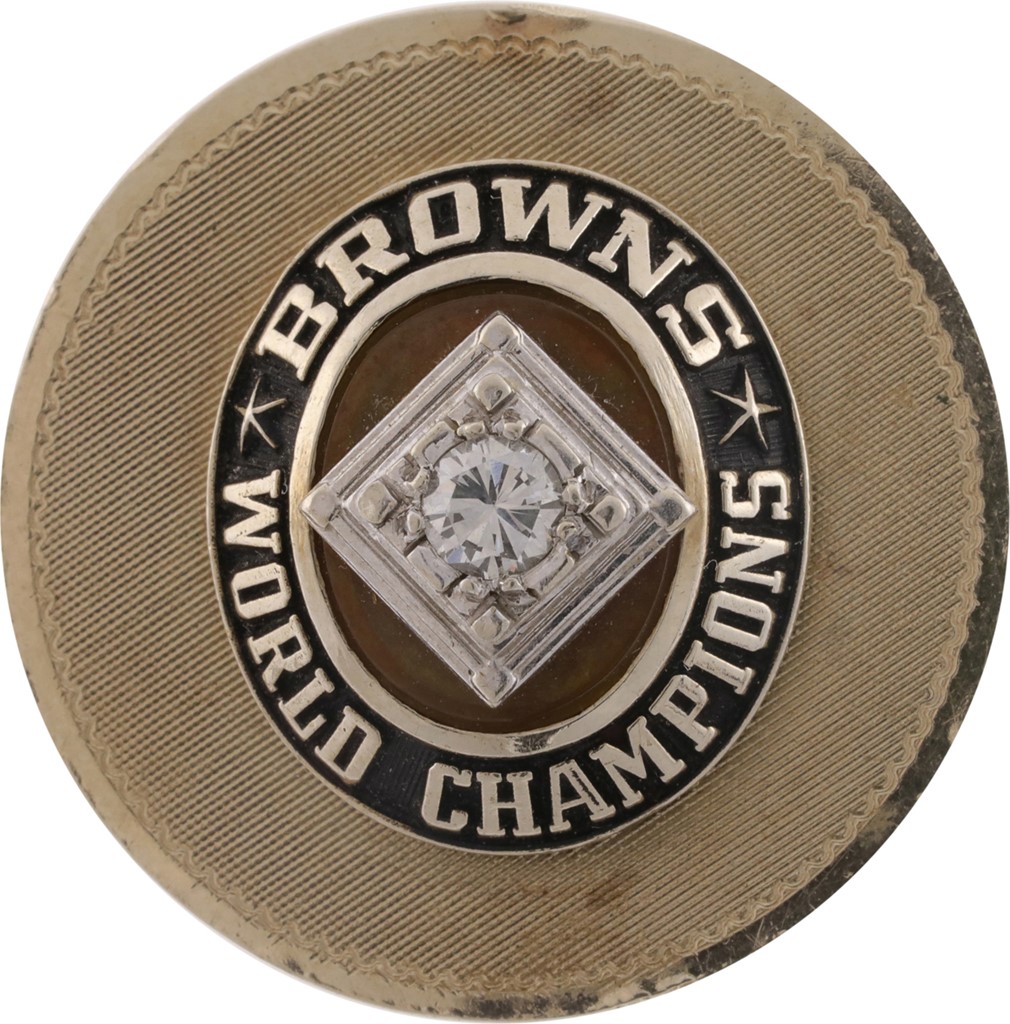 The Frank Ryan Collection - 1964 Cleveland Browns NFL Championship Lapel Pin