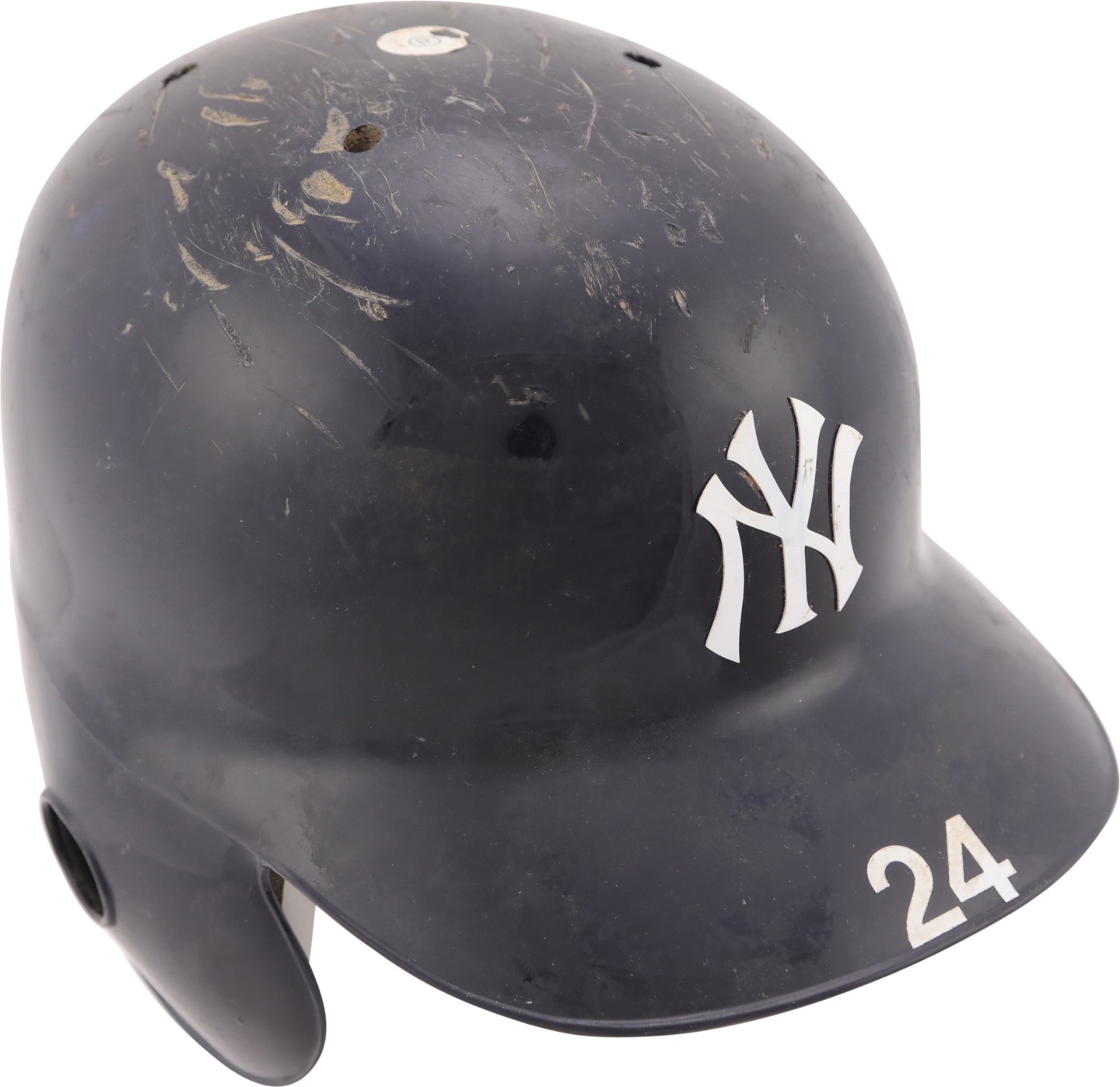 - 2012 Robinson Cano New York Yankees Game Used Helmet Photo-Matched to 19 Games - 5 HRs / 32 Hits / 16 RBI ! (MLB Holo & Steiner LOA)