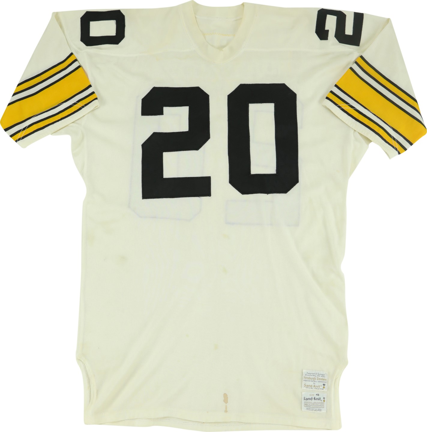 - Rocky Bleier Pittsburgh Steelers Game Issued Jersey Gifted to Robert Urich (Urich Family Letter)