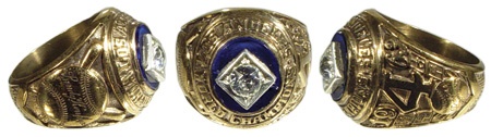 1963 Los Angeles Dodgers World Series Ring