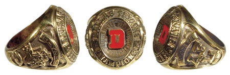 1969 Dallas Texans AFC Championship Ring