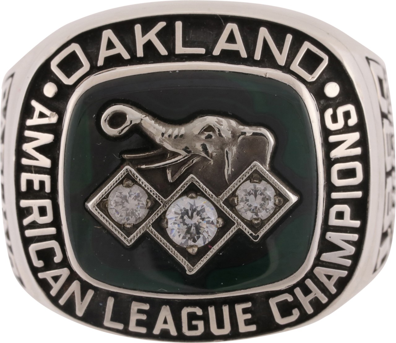 Baseball Memorabilia - 1990 Oakland Athletics American League Championship Ring