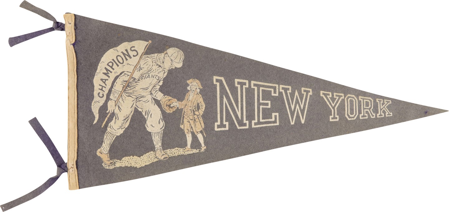 - 1913 New York Giants World Championship Pennant