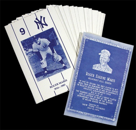 - Roger Maris Funeral Programs (50)