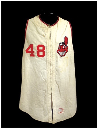 1967 Sam McDowell Game Worn Home Jersey