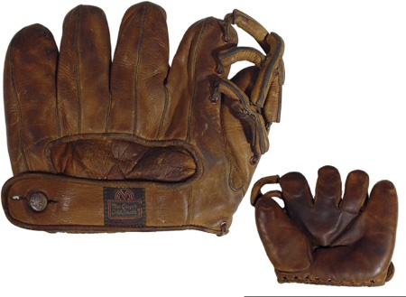 Dodgers - 1940’s Pete Reiser Game Used Glove
