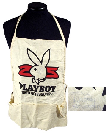 Erotica - Dorothy Stratten Signed Apron