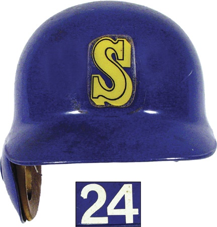 Baseball Equipment - 1989 Ken Griffey, Jr. Game Used Rookie Helmet