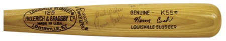 Baseball Autographs - Norm Cash Signed Bat (35”)
