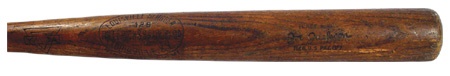 WWI Joe Jackson Inscription Bat (33.5")
