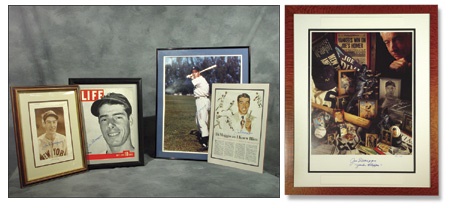 Joe DiMaggio Signed Collection (5)