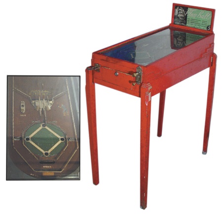 Coin Operated Machines - 1930s World Series Pinball Machine