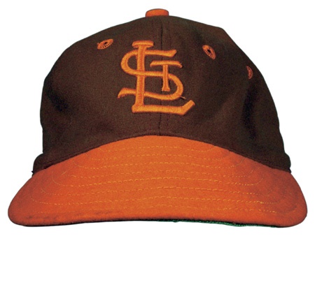 Baseball Equipment - 1950-51 St. Louis Browns Game Worn Cap