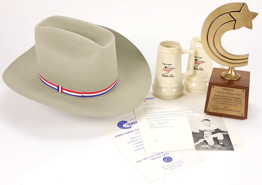 Sports Rings And Awards - Nellie Fox Chicago Sports Hall of Fame Induction Award & More (4)