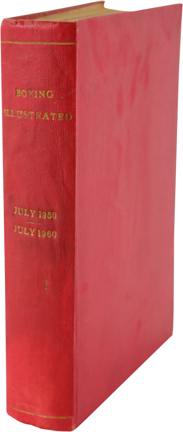- Rare British Boxing Illustrated 1959-60 Magazine Bound Volume