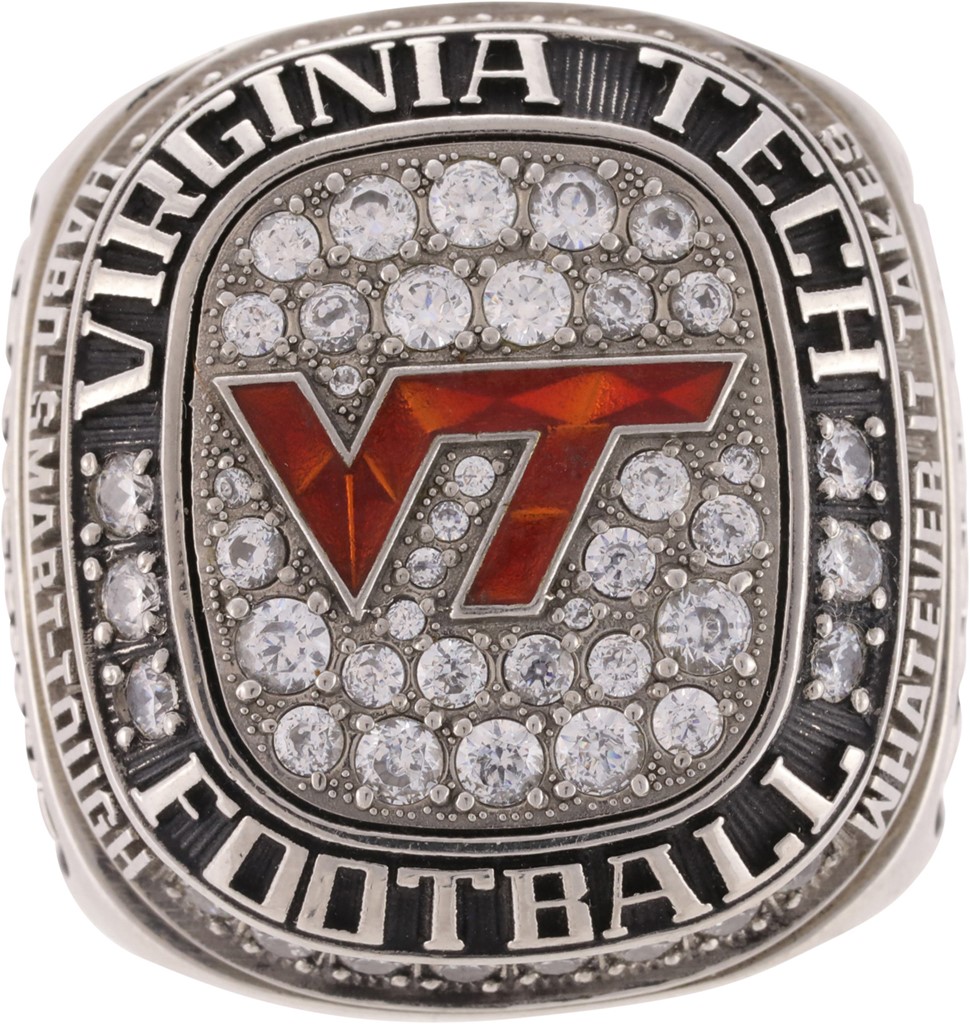 Sports Rings And Awards - 2017 Virginia Tech Hokies Camping World Bowl Championship Ring