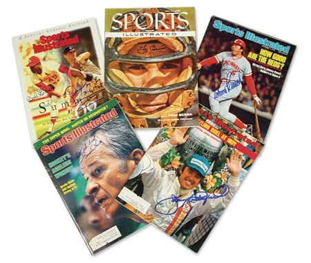 Baseball Autographs - Sports Publication Signed Collection (83)