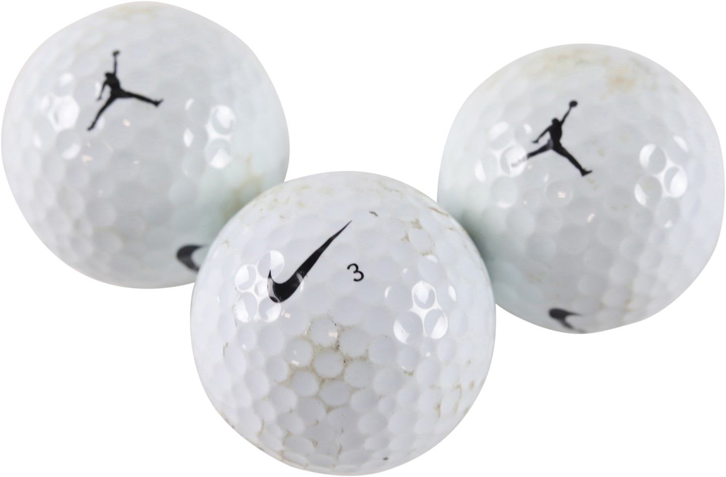 Basketball - Michael Jordan Golf Balls from "Last Dance" Security Guard John Michael Wozniak