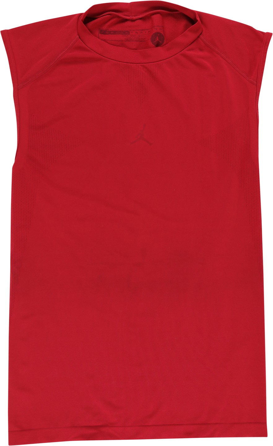 Basketball - Michael Jordan Personally Worn "Jordan" Athletic Shirt from "Last Dance" Security Guard John Michael Wozniak