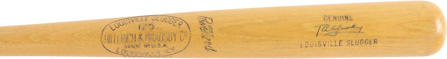 Baseball Equipment - 1950s Tom Yawkey Hillerich & Bradsby Professional Model Bat