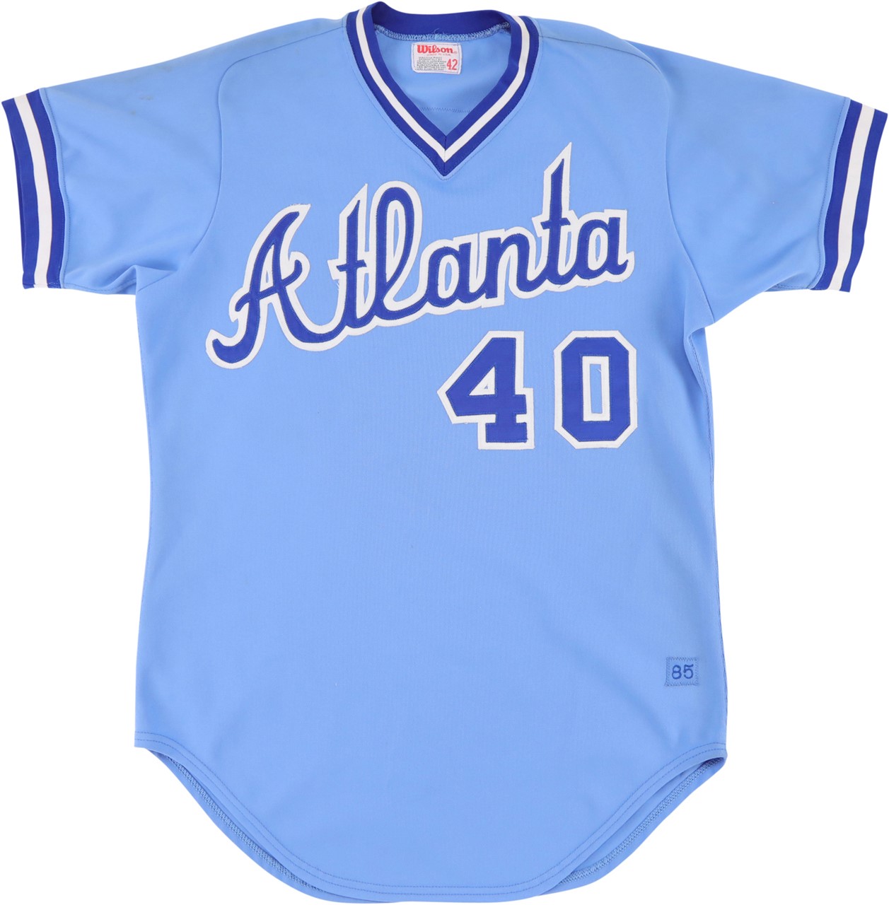 Baseball Equipment - 1985 Bruce Sutter Atlanta Braves Game Worn Jersey (MEARS A10)