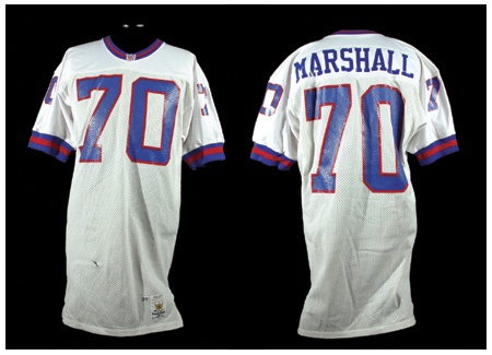 Football - 1989 Leonard Marshall Game Used Jersey