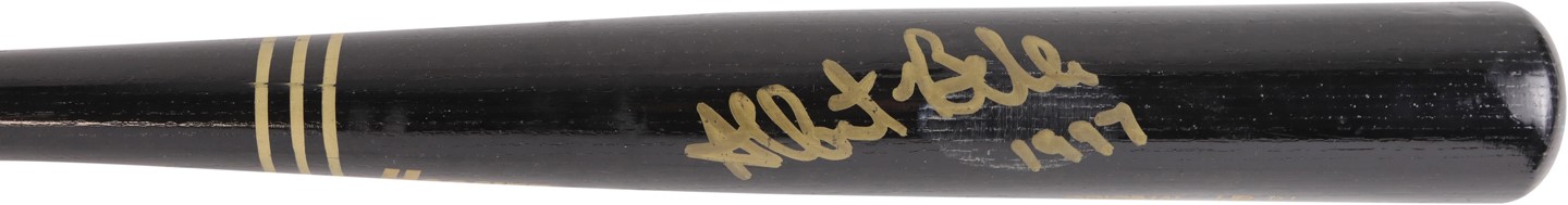Baseball Equipment - 1997 Albert Belle Chicago White Sox Signed Game Used Bat
