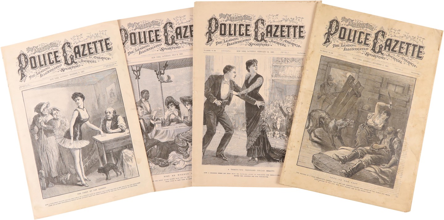 - National Police Gazettes from 1878-82 (19)