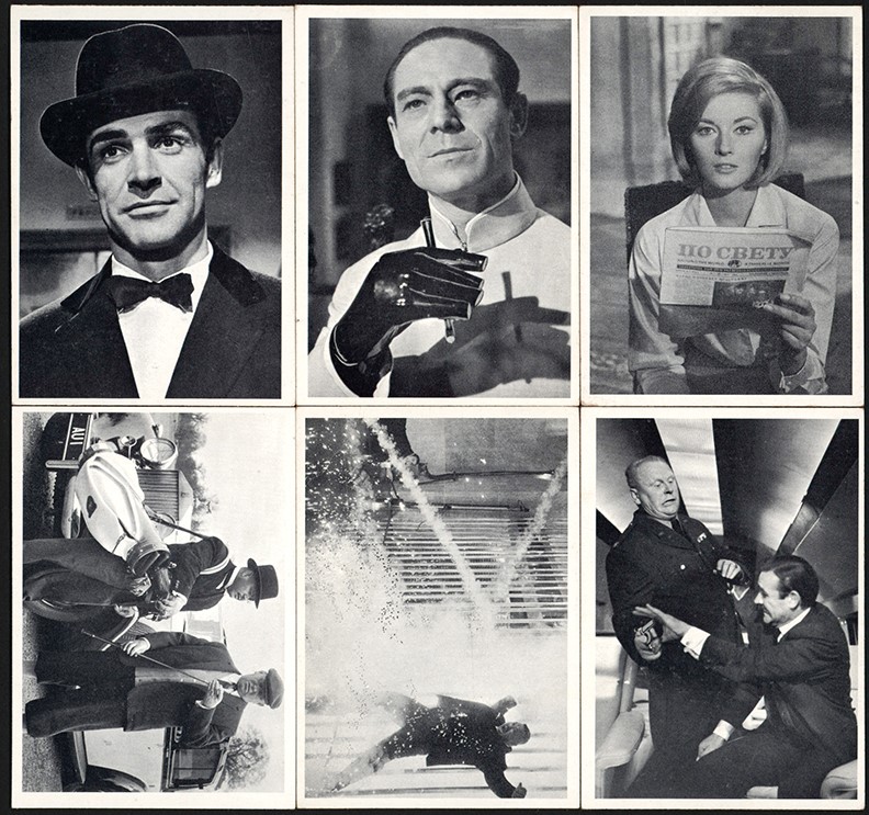 - 1965 Philadelphia James Bond Movies Complete Set (66)