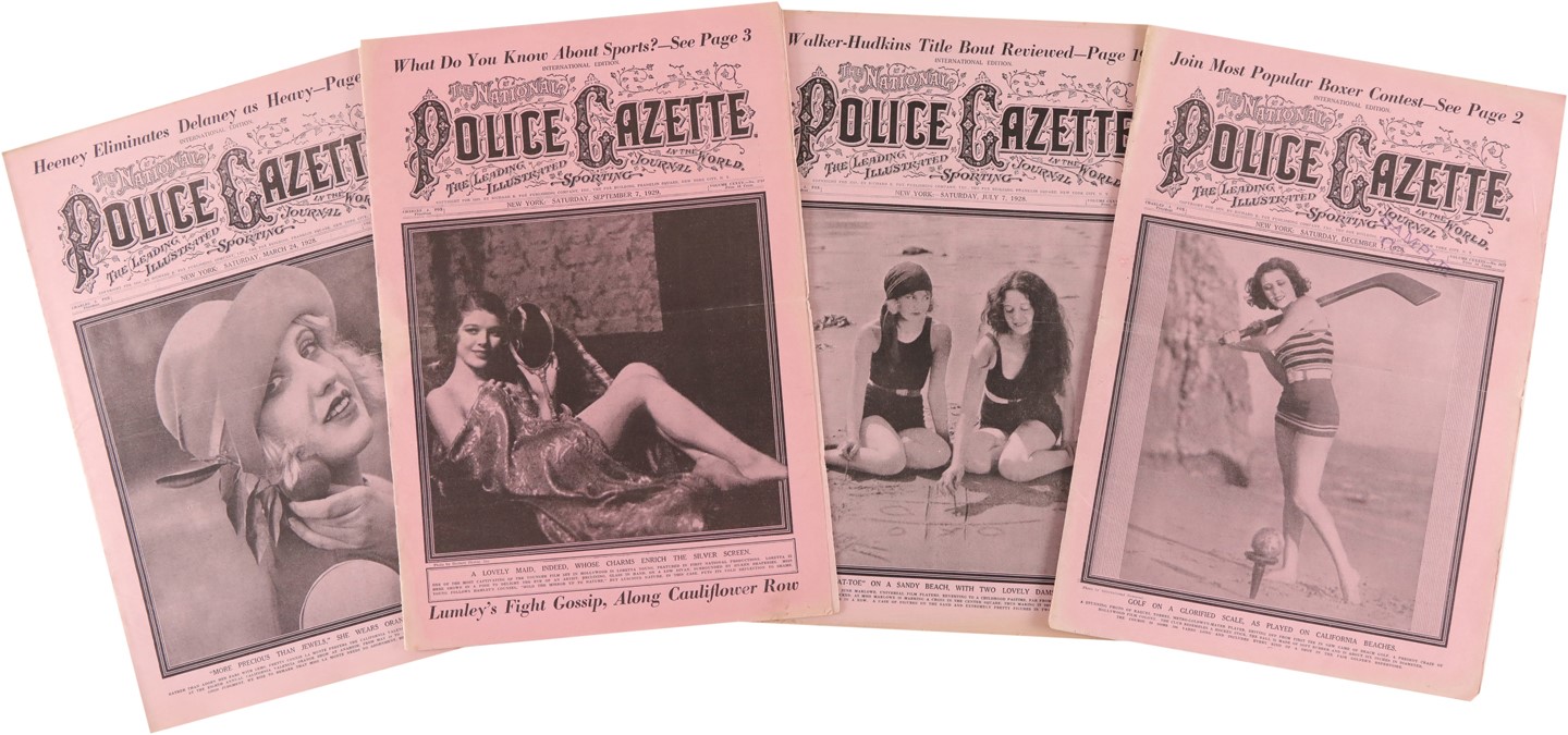 - National Police Gazettes from 1928-31 (52)
