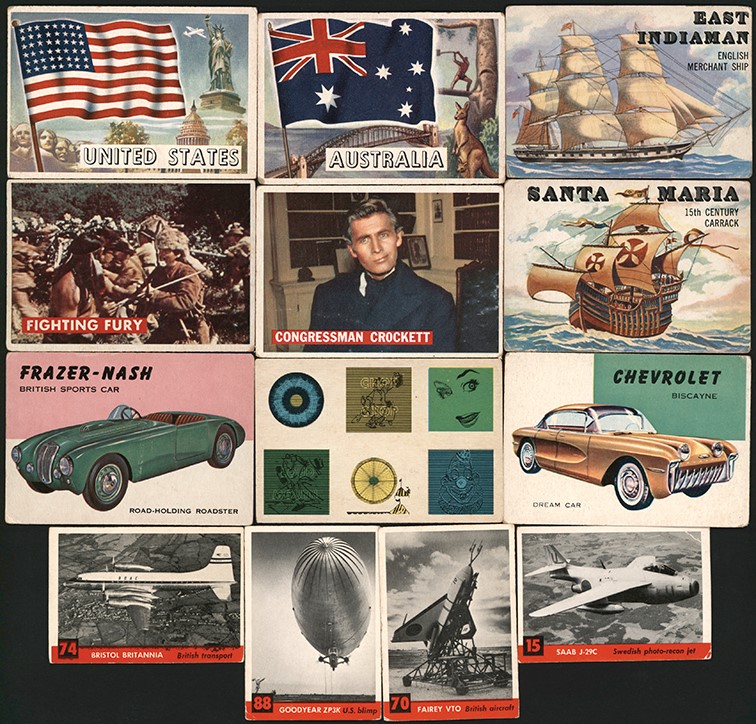 - 1954-1956 Non-Sports Card Collection (200)