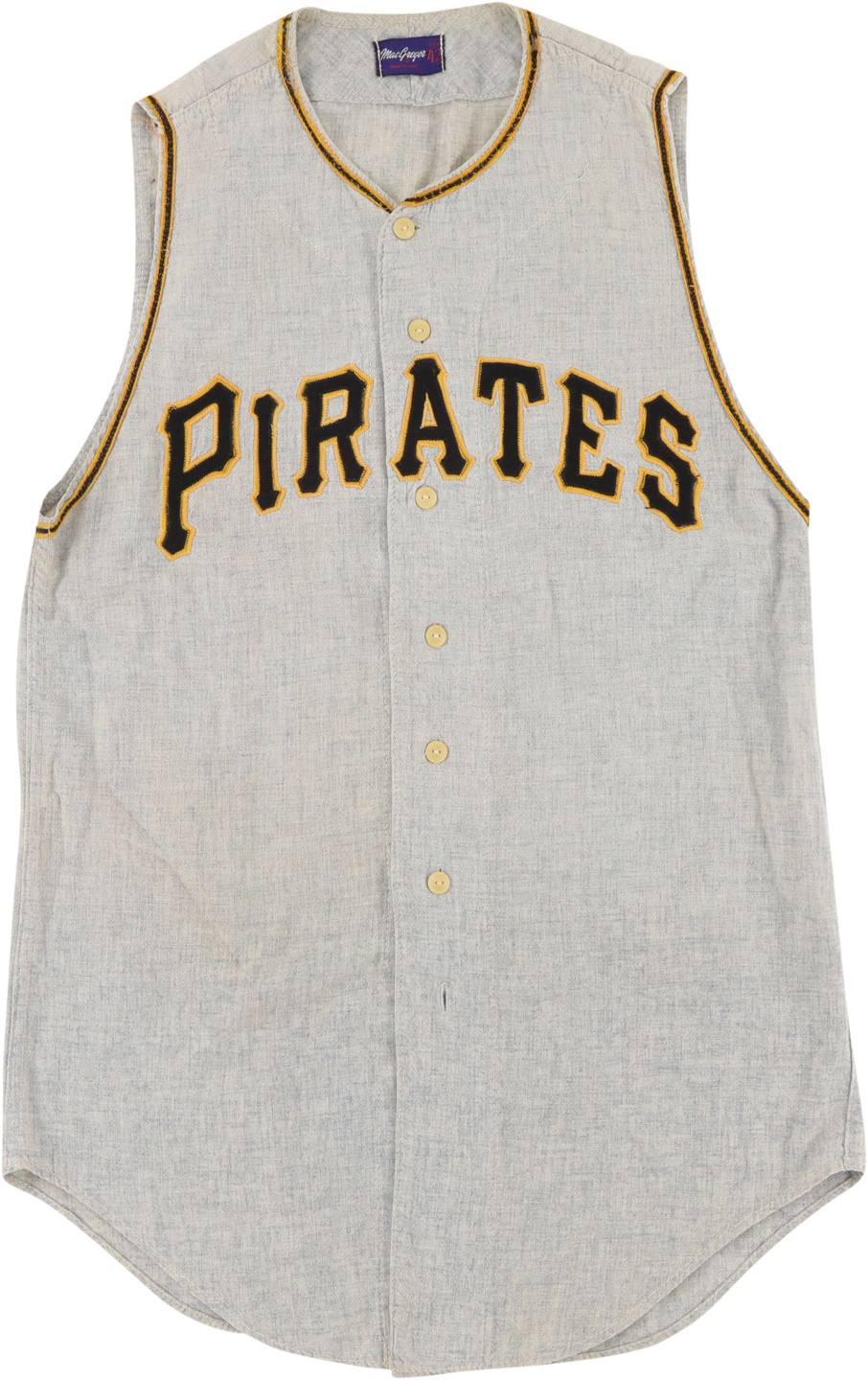Baseball Equipment - 1961 Rocky Nelson Pittsburgh Pirates Game Worn Jersey