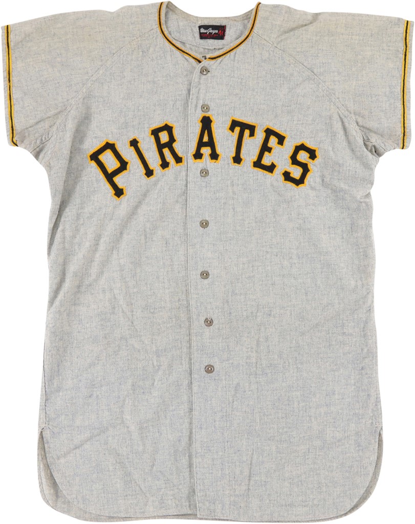 Baseball Equipment - 1956 Frank Thomas Pittsburgh Pirates Game Worn Jersey